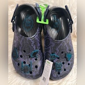 Crocs Disney The Haunted Mansion Wallpaper. Crocs Size W8/M6 unisex